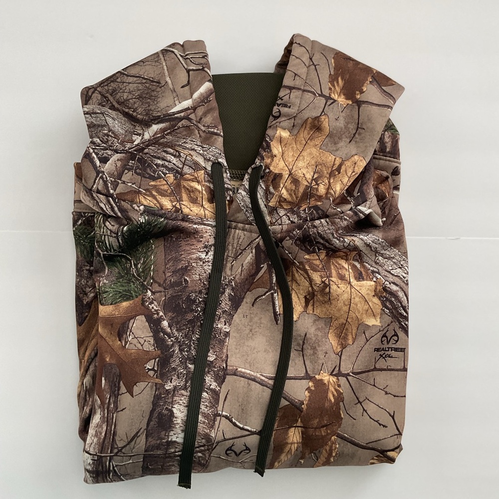 Red Head RealTree Camo Hoodie Sweatshirt Size L